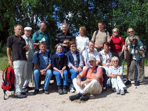 Gruppenbild mit Wolfgang